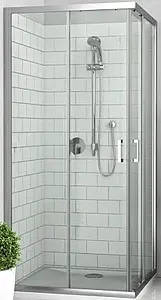 Душевое ограждение 1200x900мм прозрачное/матовое стекло Roltechnik Lega Line LLS2/1200 554-1209000-00-21 Душевое ограждение 1200x900мм прозрачное/матовое стекло Roltechnik Lega Line LLS2/1200 554-1209000-00-21, 1