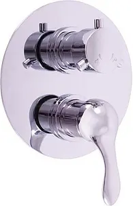 Смеситель для ванны скрытого монтажа Rav Slezak Labe хром L086K, 1