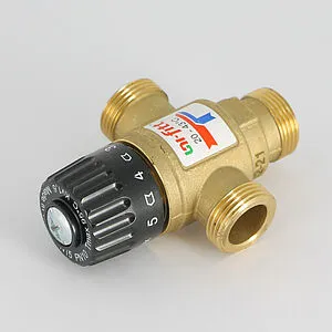 Трехходовой термостатический смесительный клапан ¾&quot; +20...+43°С Kvs 1.6 Uni-Fitt 351G0130, 5