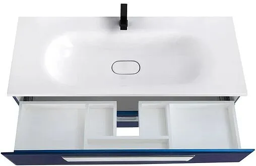 Тумба под умывальник подвесная Cezares Eco 120 Sapfiro ECO-1200-2C-SO-SPF-P