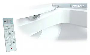 Унитаз подвесной под крышку биде Duravit ME by Starck белый 2528590000 Унитаз подвесной под крышку биде Duravit ME by Starck белый 2528590000, 5
