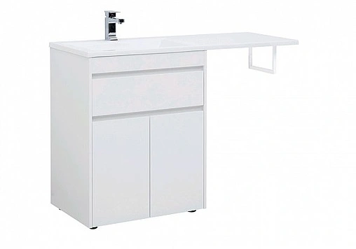 Тумба под умывальник напольная Aquanet Токио 68 белый 00237746
