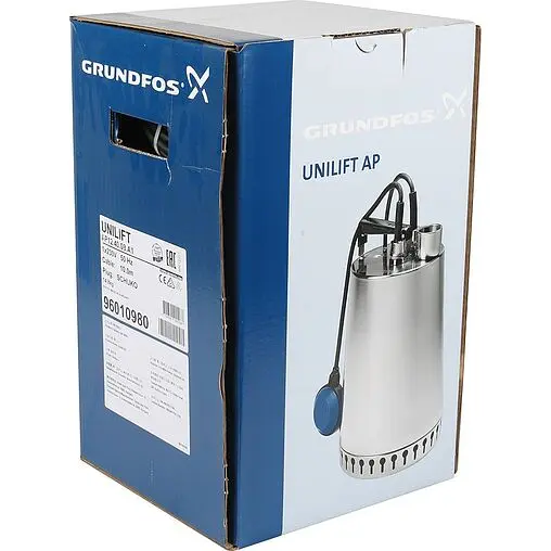 Насос дренажный Q=21м³/ч H=15м Grundfos UNILIFT AP12.408.A1 96010980 Насос дренажный Q=21м³/ч H=15м Grundfos UNILIFT AP12.408.A1 96010980