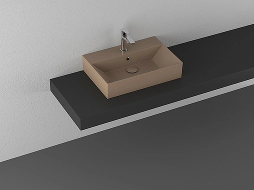 Раковина ISVEA SistemaZ Frame 60 коричневый 10SF50060-2H