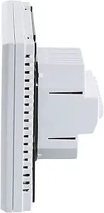 Проводной комнатный терморегулятор двухконтурный Wi-Fi 230В Valtec белый VT.AC713.0.0, 5