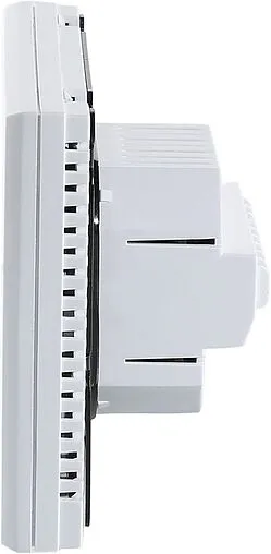 Проводной комнатный терморегулятор двухконтурный Wi-Fi 230В Valtec белый VT.AC713.0.0