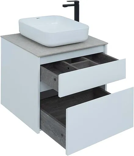 Тумба под умывальник подвесная Aquanet Nova Lite 60 белый 00242575