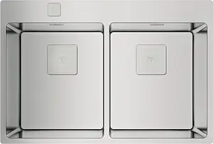 Мойка кухонная Teka ForLinea RS15 2B 740 POLISHED нержавеющая сталь полированная 115030011, 1