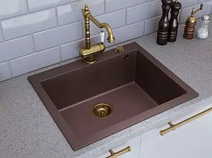 Мойка кухонная Omoikiri Bosen 61-BL черный 4991209, 4