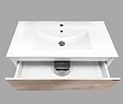Тумба-умывальник подвесная Comforty Женева 90 дуб белый/белый 00004137133CF