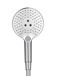 Душевая стойка Hansgrohe Raindance Select S 120 3jet 65см хром/белый 26630400 Душевая стойка Hansgrohe Raindance Select S 120 3jet 65см хром/белый 26630400, 3
