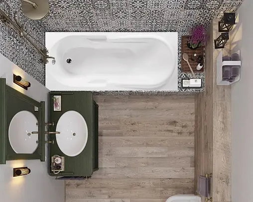 Ванна акриловая Vagnerplast Corvet 170x80 VPBA178COR2X-04