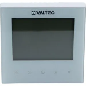 Проводной комнатный терморегулятор двухконтурный НО/НЗ 230В Valtec белый VT.AC634.1.0, 4