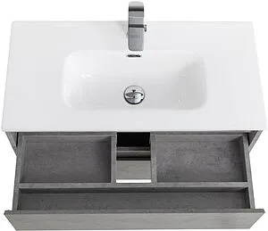 Тумба-умывальник подвесная BelBagno KRAFT 39 80 Cemento Grigio KRAFT 39-800/390-2C-SO-CG+BB800/390ETL Тумба-умывальник подвесная BelBagno KRAFT 39 80 Cemento Grigio KRAFT 39-800/390-2C-SO-CG+BB800/390ETL, 5