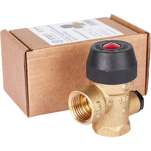 Клапан предохранительный ½&quot; 3 бар Stout SVS-0020-003015