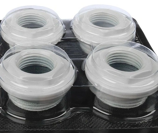 Комплект радиаторный универсальный ½&quot; Rommer белый F011-½