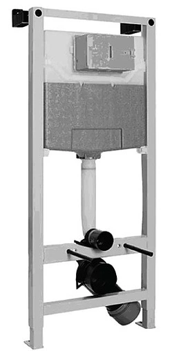 Комплект 5 в 1 Jacob Delafon Presquille E21743RU-00 с кнопкой E20859-CP-MTC хром глянцевый