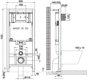 Комплект 5 в 1 Lemark Peneda+ Bit+Glazer White 100802428 с кнопкой Bit 9802006 черный матовый soft touch Комплект 5 в 1 Lemark Peneda+ Bit+Glazer White 100802428 с кнопкой Bit 9802006 черный матовый soft touch, 2