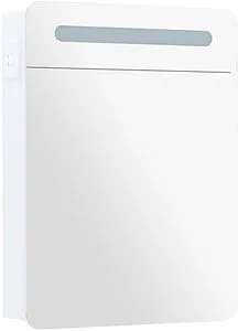 Шкаф-зеркало Aquanet Лукка 60L белый 00178954, 1