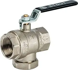 Кран шаровый с фильтром 1"в x 1"в Stout 0001 SVF 0001 000025 Кран шаровый с фильтром 1"в x 1"в Stout 0001 SVF 0001 000025, 1