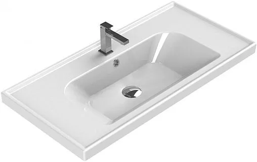 Раковина CeraStyle Frame 90 белый 031300-u