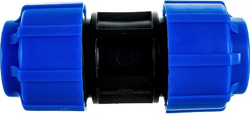 Муфта компрессионная соединительная 25мм x 25мм ТПК-Аква 50010025