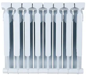 Радиатор биметаллический 8 секций Rommer Plus Bm 500 RBM-3210-050008, 3