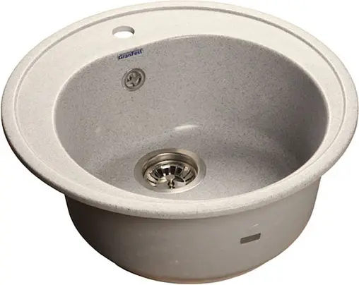 Мойка кухонная GranFest Rondo R-510 серый