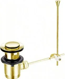 Донный клапан для раковины Cezares Articoli Vari золото CZR-SA2-03 Донный клапан для раковины Cezares Articoli Vari золото CZR-SA2-03, 1