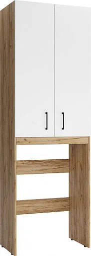Шкаф над стиральной машиной Домино Craft 65 белый/дуб вотан DCr2220H