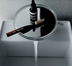 Раковина Laufen Kartell 46 белый 8.1533.1.000.104.1 Раковина Laufen Kartell 46 белый 8.1533.1.000.104.1, 3