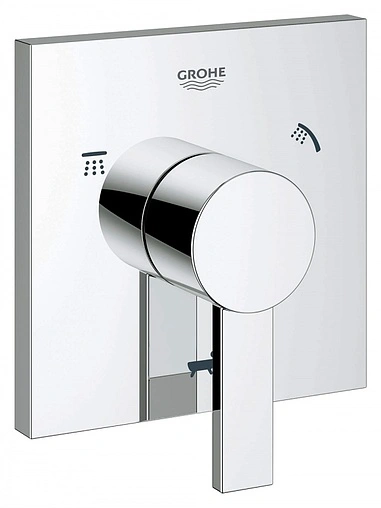 Вентиль переключающий на 3 потребителя Grohe Allure хром 19590000