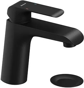 Смеситель для раковины Ravak Flat чёрный матовый X070172, 1