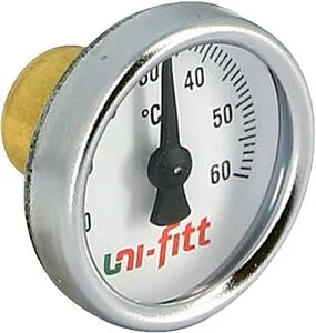 Термометр биметаллический Uni-fitt 60°С 329T1000 Термометр биметаллический Uni-fitt 60°С 329T1000, 1
