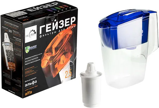 Фильтр-кувшин Гейзер Альфа 62047 синий