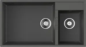 Мойка кухонная Omoikiri Tedori 85-2-U-PL платина 4993947, 1