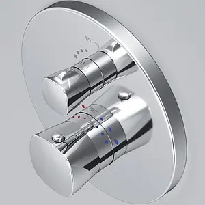 Термостат для 2 потребителей Am.Pm Spirit 2.1 хром F71A85500 Термостат для 2 потребителей Am.Pm Spirit 2.1 хром F71A85500, 4