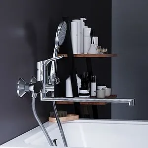 Смеситель для ванны с длинным изливом Damixa Jupiter хром 779500001 Смеситель для ванны с длинным изливом Damixa Jupiter хром 779500001, 4