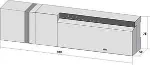 Радиоуправляемый базовый блок в комплекте с трансформатором 8 зон НЗ 24В TECEfloor Base 24 77440031, 2