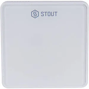 Проводной комнатный датчик Stout C-7p белый STE-0101-007001, 1