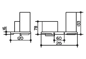 Дозатор для жидкого мыла Keuco Edition 400 хром/белый 11553019000 Дозатор для жидкого мыла Keuco Edition 400 хром/белый 11553019000, 4