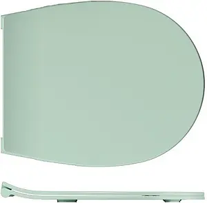 Крышка-сиденье для унитаза с микролифтом ISVEA D40 мятно-зеленый 40D40542I-S, 1
