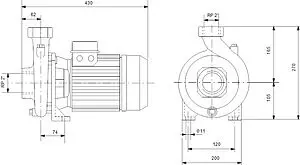 Насос поверхностный Grundfos NS 30-18 99126500, 2