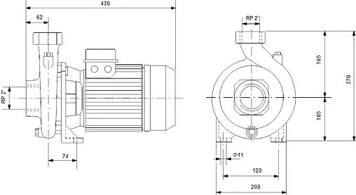 Насос поверхностный Grundfos NS 30-18 99126500