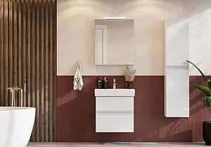 Шкаф-зеркало Roca Oleta 60 R белый матовый A857646501 Шкаф-зеркало Roca Oleta 60 R белый матовый A857646501, 5