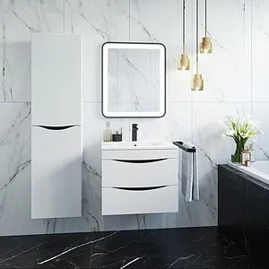 Шкаф-пенал подвесной IDDIS Cloud белый CLO40W0i97, 5