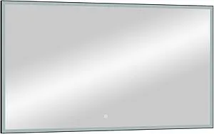 Зеркало с подсветкой Continent Sting Black Led 120x80 чёрный ЗЛП1698, 2