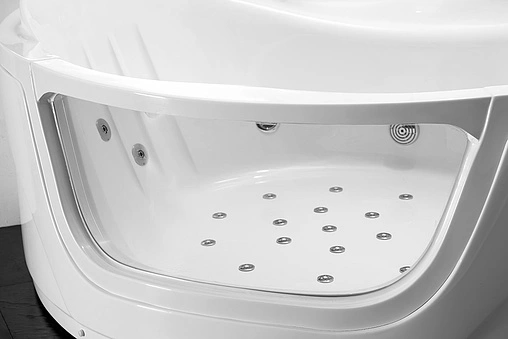 Ванна акриловая с гидромассажем Gemy 165x165 G9247 K