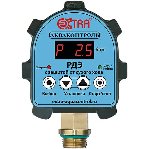 Реле давления воды электронное Extra Акваконтроль РДЭ-10-2.2 1502150000