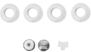 Комплект радиаторный универсальный ½" Rifar белый G12.01 Комплект радиаторный универсальный ½" Rifar белый G12.01, 2